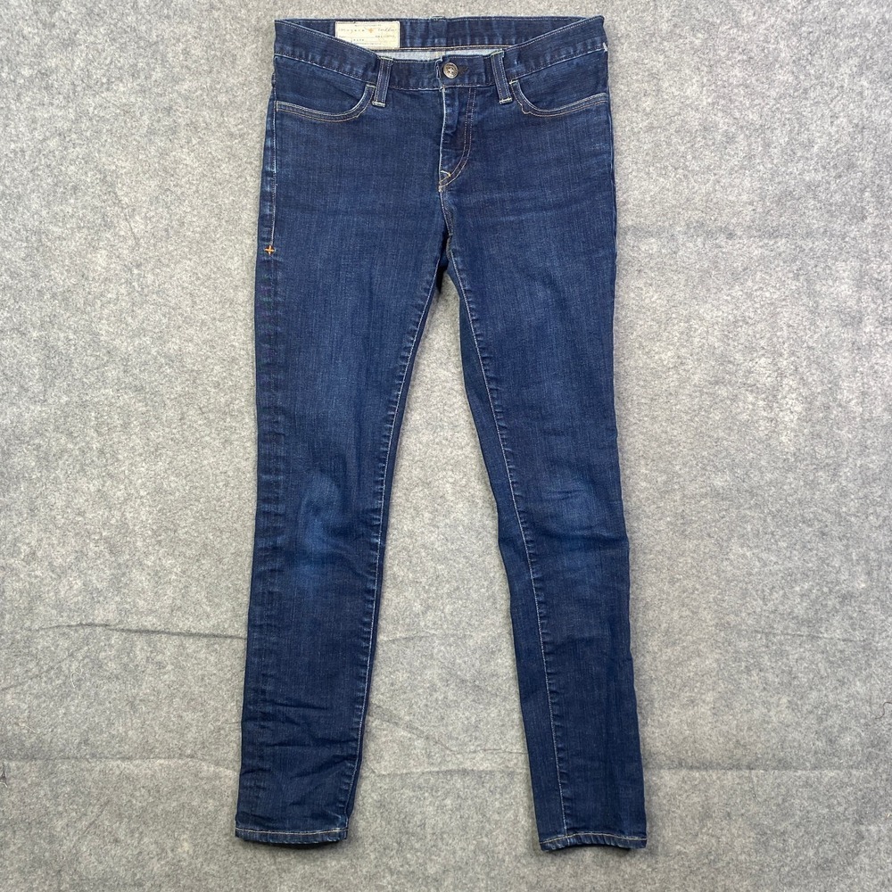 Imogene And Willie Womens Jeans Blue 26 Jesse Hand Made In USA Cotton Blend